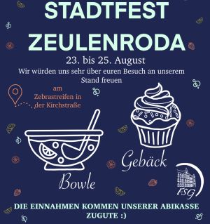 Plakat Stadtfest