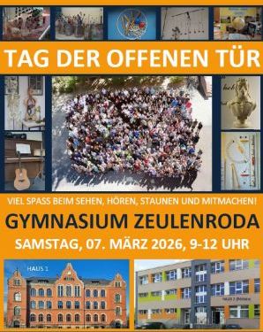 Plakat Tag der offenen Tür